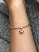FINAL SALE - Festive Bell Dangle Charm 14k rose gold plating