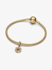 Lucky Chip Dangle Charm 14k gold plating