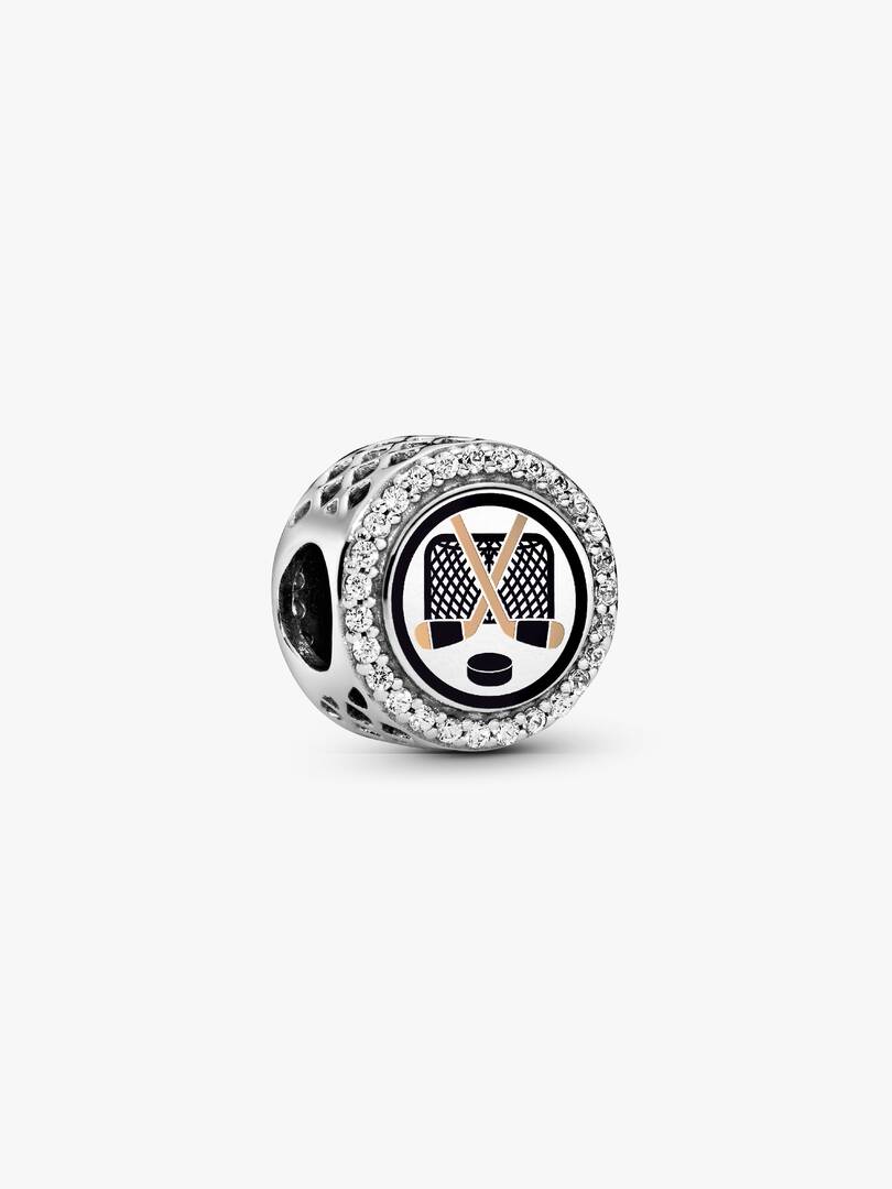 Hockey Charm Sterling silver