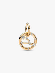 Taurus Zodiac Dangle Charm 14k gold plating
