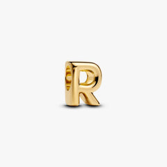 Letter R Charm Necklace 2 Quantity