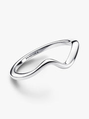 Polished Wave Ring Sterling silver