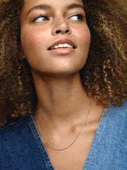 Curb Chain Necklace Sterling silver