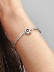 Letter Q Alphabet Charm Sterling silver