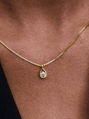 Pandora Infinite 14k Gold Lab-grown Diamond Pendant Necklace 0.25 ct TW, 14k gold