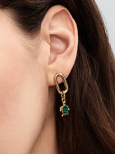Green Turtle Mini Dangle Charm 14k gold plating