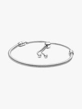 Snake Chain Slider Bracelet Sterling silver