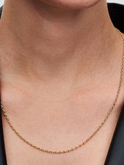 Infinity Chain Necklace 14k gold plating
