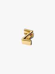 Letter Z Alphabet Charm 14k gold plating