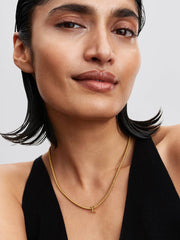 Letter I Alphabet Charm 14k gold plating