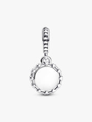 Stethoscope Engravable Dangle Charm Sterling silver