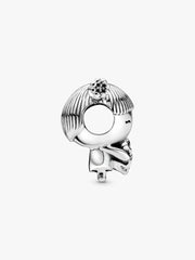 Little Girl Charm Sterling silver