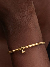 Letter Z Alphabet Charm 14k gold plating