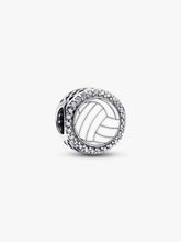 Engravable Volleyball Charm Sterling silver