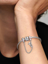 FINAL SALE - Disney Climbing Mickey Mouse Safety Chain Sterling silver