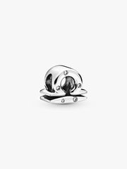 Sparkling Libra Zodiac Charm Sterling silver