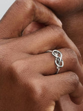 Infinity Knot Ring Sterling silver