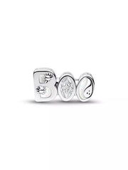 BOO Glow-in-the-dark Charm Sterling silver