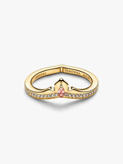 Disney Princess Aurora Tiara Ring 14k gold plating