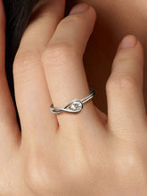 FINAL SALE - Pandora Infinite 14k White Gold Lab-grown Diamond Ring 0.25 ct TW, 14k white gold