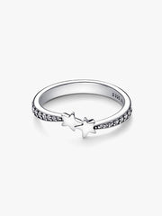 Shooting Stars Sparkling Ring Sterling silver