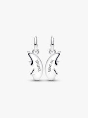 Splittable Butterfly Dangle Charm Sterling silver