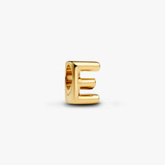 Letter E Charm Necklace 2 Quantity