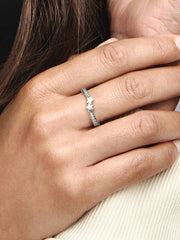 Shooting Stars Sparkling Ring Sterling silver