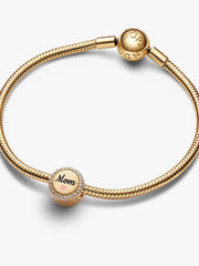 Mom Charm 14k gold plating