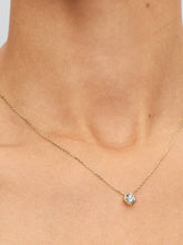 Pandora Era Bezel Lab-Grown Diamond Pendant Necklace 0.50 ct TW, 14k gold
