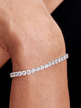 Sparkling Bold Tennis Bracelet Sterling silver