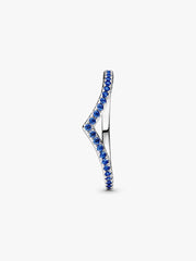 Pandora Timeless Wish Sparkling Blue Ring Sterling silver