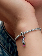 Disney Daisy Duck Dangle Charm Sterling silver