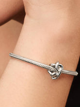 Infinity Knot Charm Sterling silver