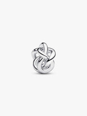 Infinity Knot Charm Sterling silver