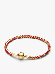 Red Murano Glass & Fire Horse Bracelet Set 3 Quantity