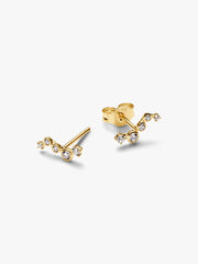 Pandora Era Lab-Grown Diamond Droplet Stud Earrings 0.17 ct TW, 14k gold