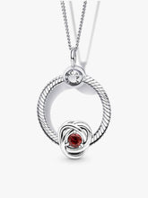 July Birthstone Eternity Circle O Pendant Set 3 Quantity