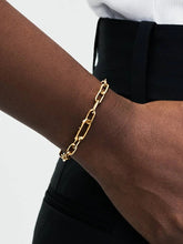 Small-Link Chain Bracelet 14k gold plating