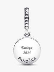 Friends Are Family Dangle Charm Sterling silver