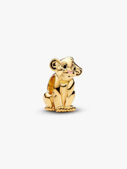 Disney The Lion King Simba Charm 14k gold plating