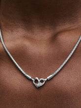 Pandora Moments Studded Chain Necklace Sterling silver