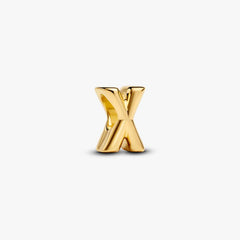 Letter X Charm Necklace 2 Quantity