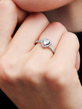 Elevated Heart Ring Sterling silver