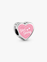 Girl Gang Heart Charm Sterling silver