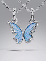 Splittable Butterfly Dangle Charm Sterling silver