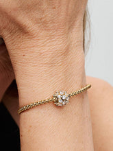 FINAL SALE - Sparkling Round Charm 14k gold plating