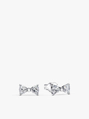 Sparkling Bow Double Ring Set 2 Quantity