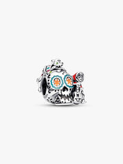 Disney Pixar Coco Miguel & Dante Skull Glow-in-the-dark Charm Sterling silver