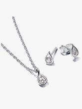 Pandora Infinite Lab-grown Diamond Jewelry Gift Set, Sterling Silver 2 Quantity